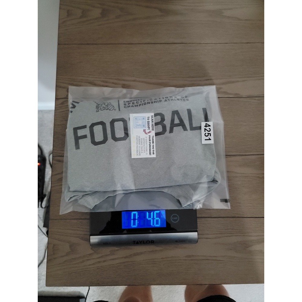 Missouri Western MWSU Griffons Nike Dri-Fit Shirt Medium Gray Football Mens - Picture 10 of 10